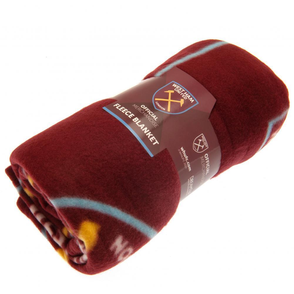West Ham United FC Fleece Blanket MC