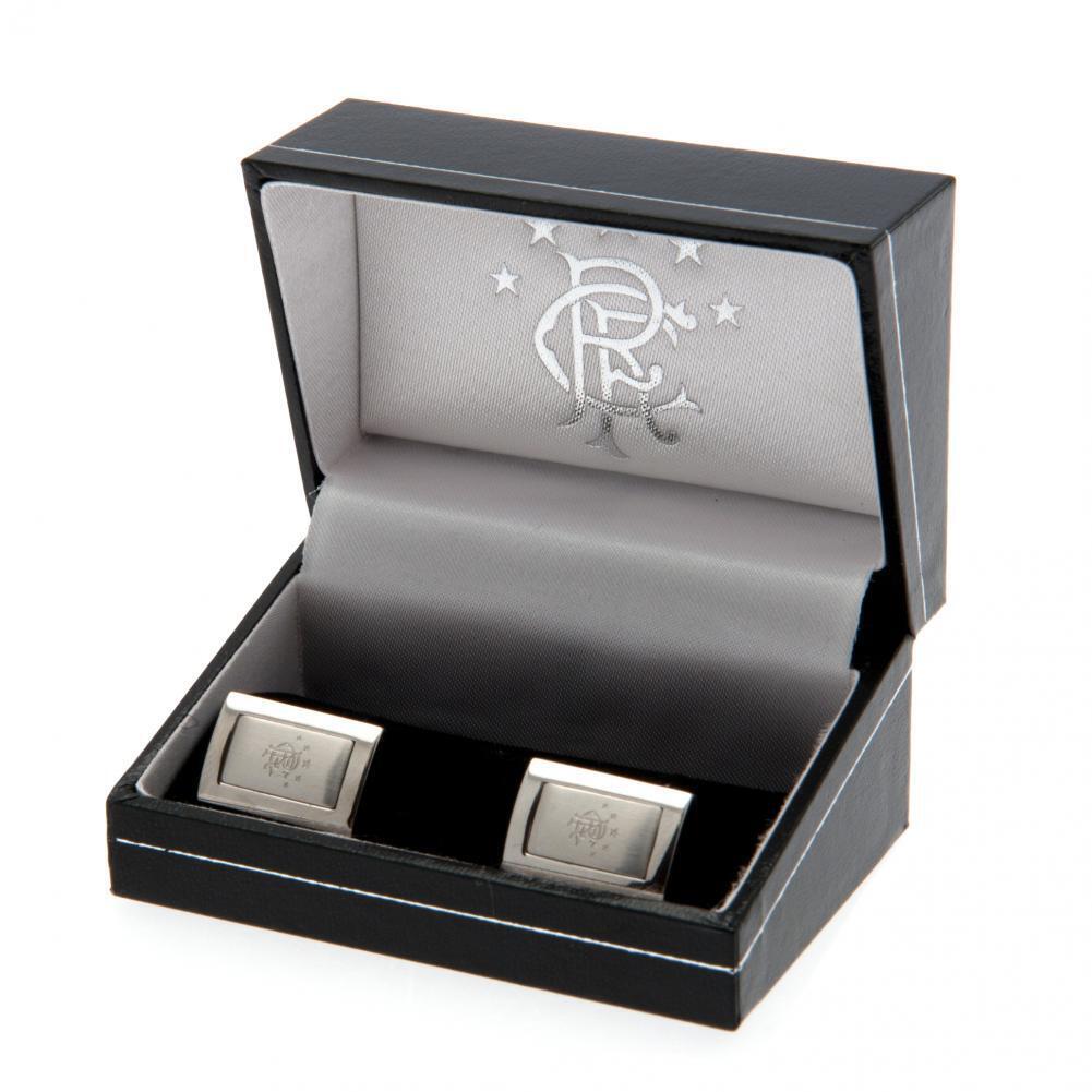 Rangers FC Stainless Steel Framed Cufflinks