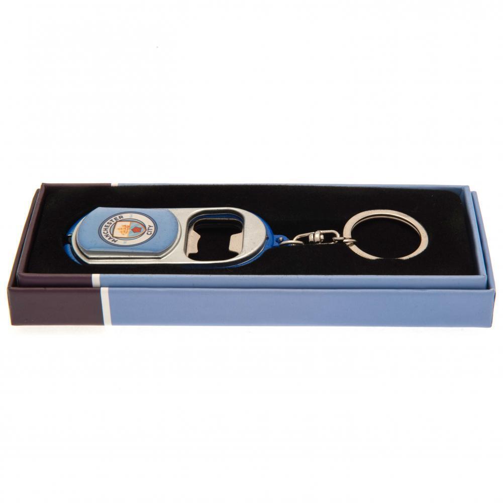 Manchester City FC Key Ring Torch Bottle Opener