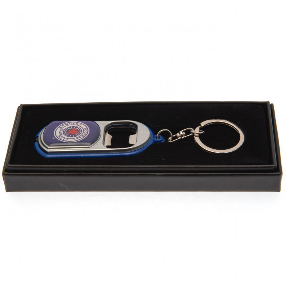 Rangers FC Key Ring Torch Bottle Opener