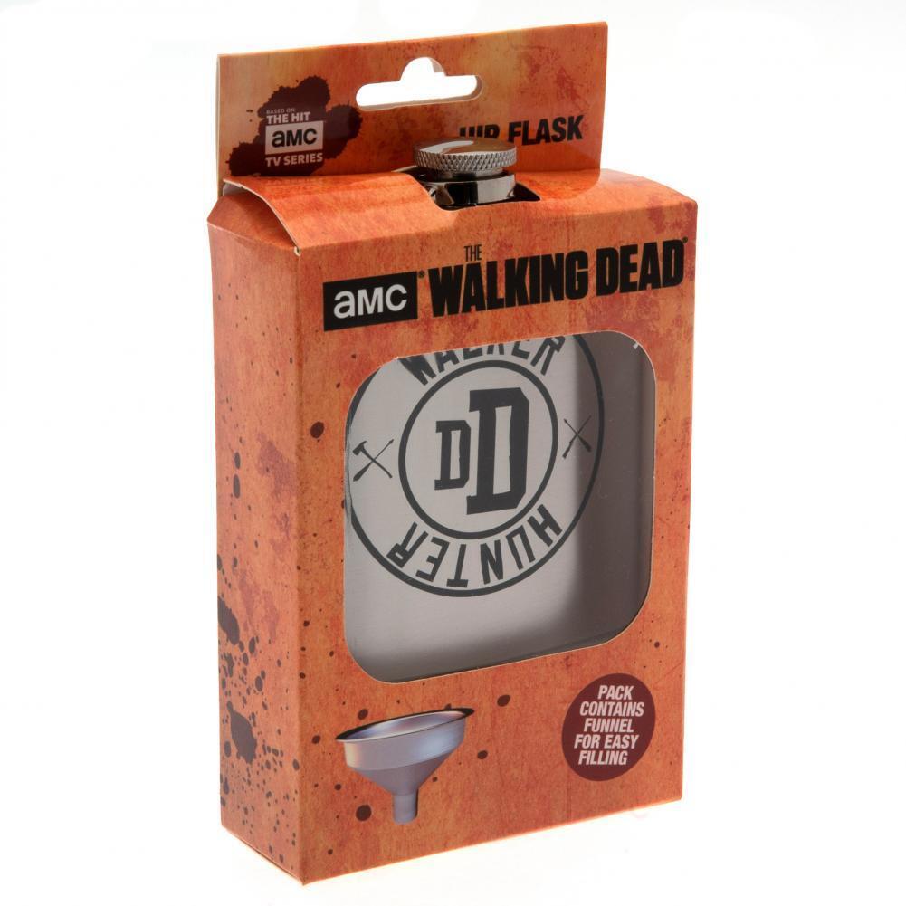 The Walking Dead Stainless Steel Hip Flask