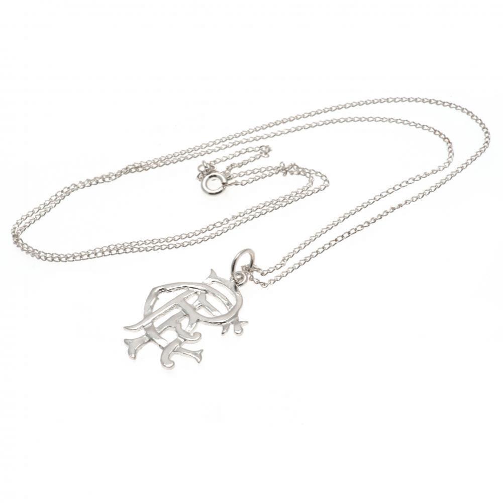 Rangers FC Sterling Silver Pendant &amp; Chain