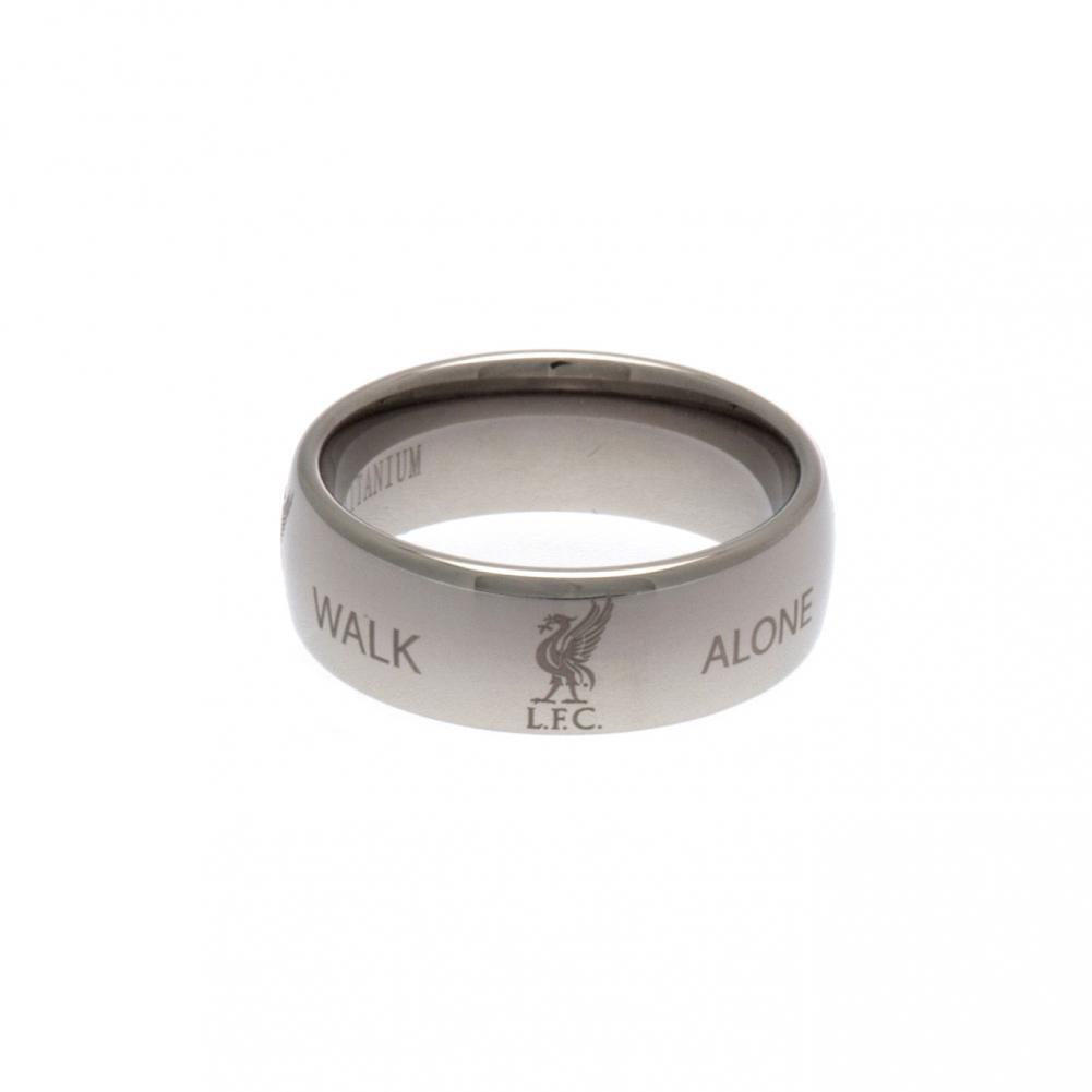 Liverpool FC Super Titanium Ring Large