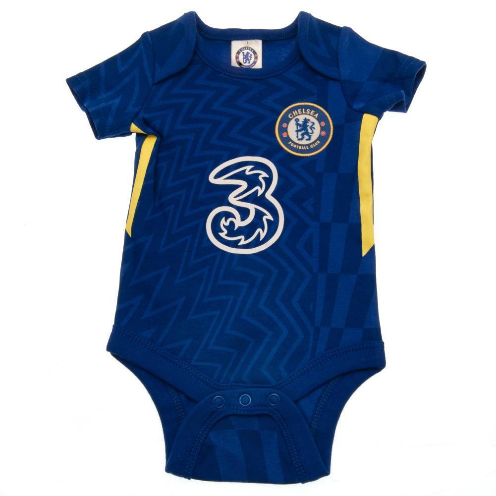 Chelsea FC 2 Pack Bodysuit 9/12 mths BY