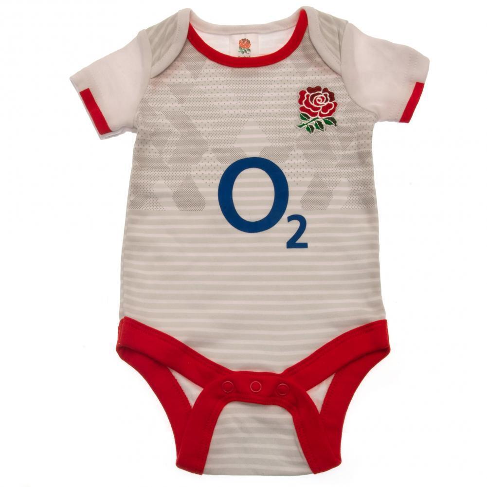 England RFU 2 Pack Bodysuit 9/12 mths ST
