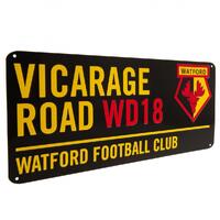 Watford FC Colour Street Sign