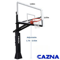 Cazna I200 Basketball Tower - Inground
