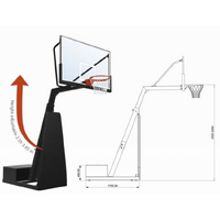 Cazna Action Basketball Tower - Portable