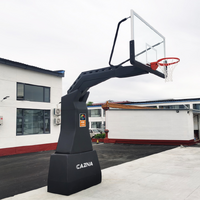 Cazna Pro 500 Basketball Tower - Permanent - FIBA Approved