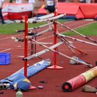Polanik Vaulting Pole/Crossbar Rack