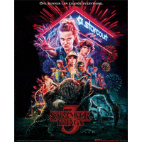 Stranger Things Framed 3D Picture Summer Of 85