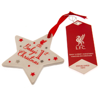 Liverpool FC Babys First Christmas Decoration