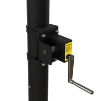 Cazna Competition Volleyball Posts [Post:: Yes] [Include Net:: Yes] [Ground Sockets Option:: No]