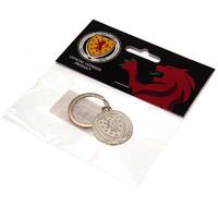 Scotland Silver Plated Keyring