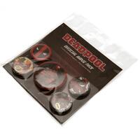 Deadpool Button Badge Set