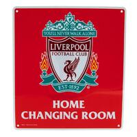 Liverpool FC Home Changing Room Sign