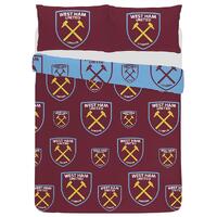West Ham United FC Double Duvet Set
