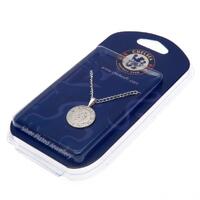 Chelsea FC Silver Plated Pendant & Chain XL