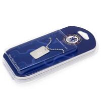 Chelsea FC Silver Plated Dog Tag & Chain