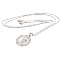 Chelsea FC Sterling Silver Pendant & Chain CR
