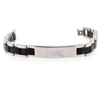 Liverpool FC Black Inlay Bracelet