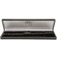 West Ham United Black IP Bracelet