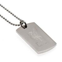 Liverpool FC Engraved Dog Tag & Chain LB