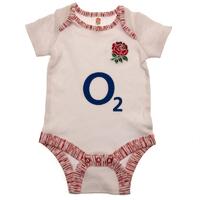 England RFU 2 Pack Bodysuit 9/12 mths PS