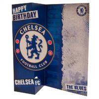 Chelsea FC Birthday Card The Blues