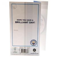Manchester City FC Birthday Card