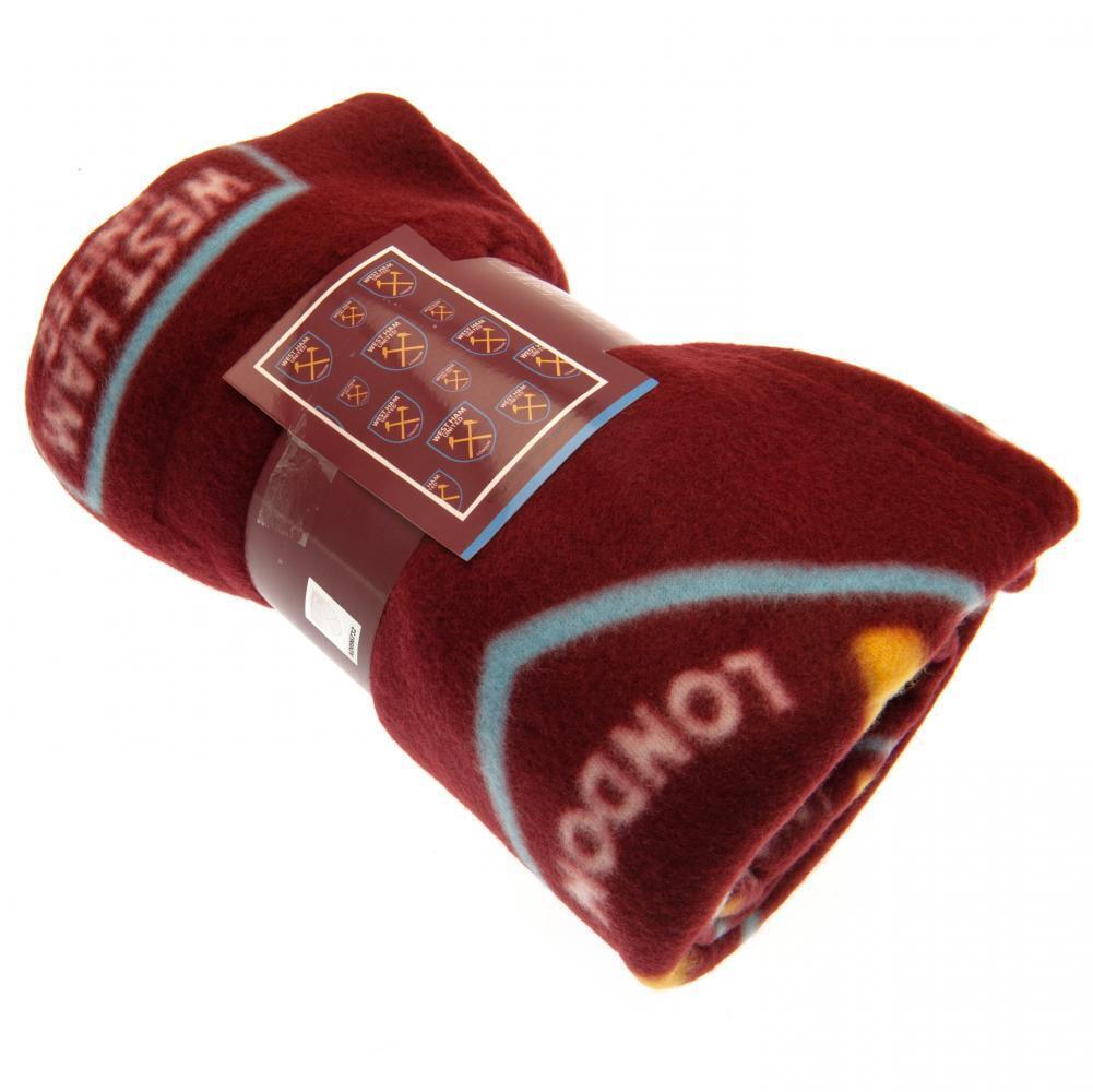 West Ham United FC Fleece Blanket MC