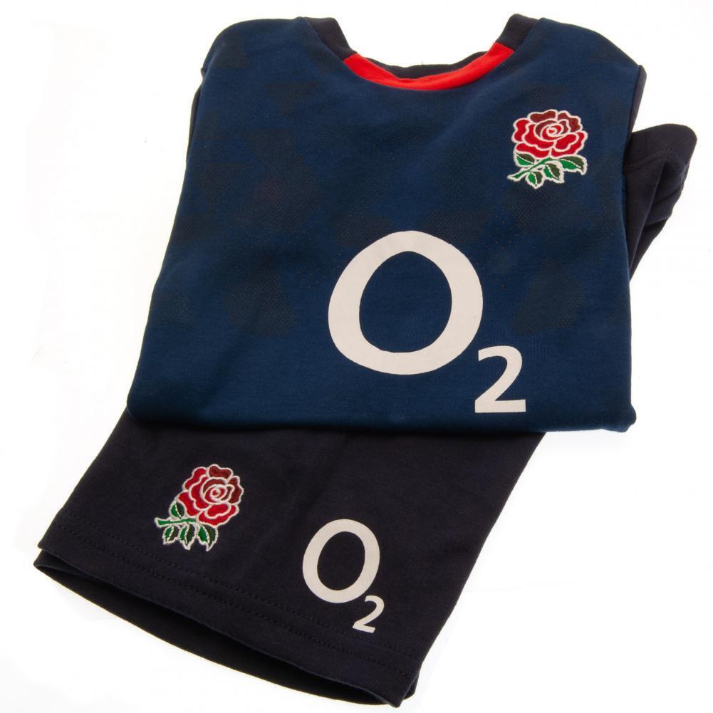 England RFU Shirt & Short Set 18/23 mths NV