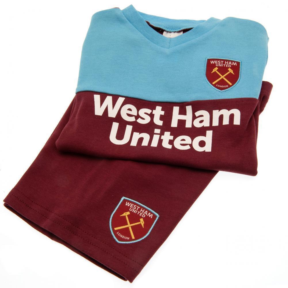 West Ham United FC Shirt &amp; Short Set 6/9 mths