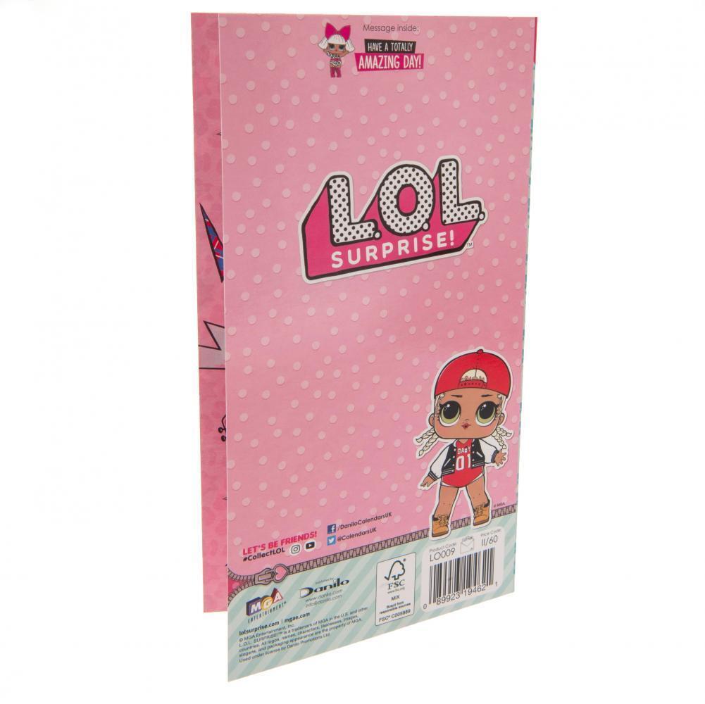 LOL Surprise Birthday Card