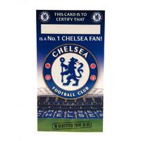 Chelsea FC No. 1 Fan Birthday Card
