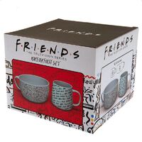 Friends Breakfast Set Doodle