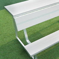 Cazna AP Players Benches with Top Shelf