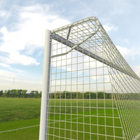Cazna ALU110 Socketed Soccer Goal - 7.3m x 2.4m