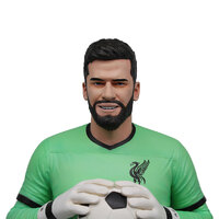 Liverpool FC Footballs Finest Alisson Becker Premium 60cm Statue