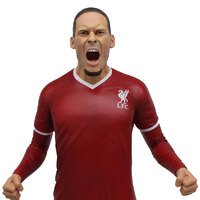 Liverpool FC Footballs Finest Virgil Van Dijk Premium 60cm Statue