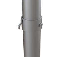 Cazna Schools Competition Volleyball Posts [Volleyball Net Options:: No Net] [Ground Sockets Type:: Indoor]