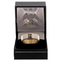 Manchester City FC Bi Colour Spinner Ring Medium