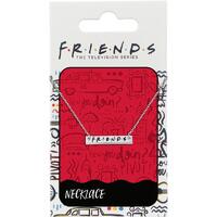 Friends Silver Plated Necklace Logo