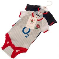 England RFU 2 Pack Bodysuit 9/12 mths ST