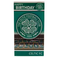 Celtic FC Birthday Card & Badge