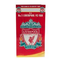 Liverpool FC Birthday Card No 1 Fan