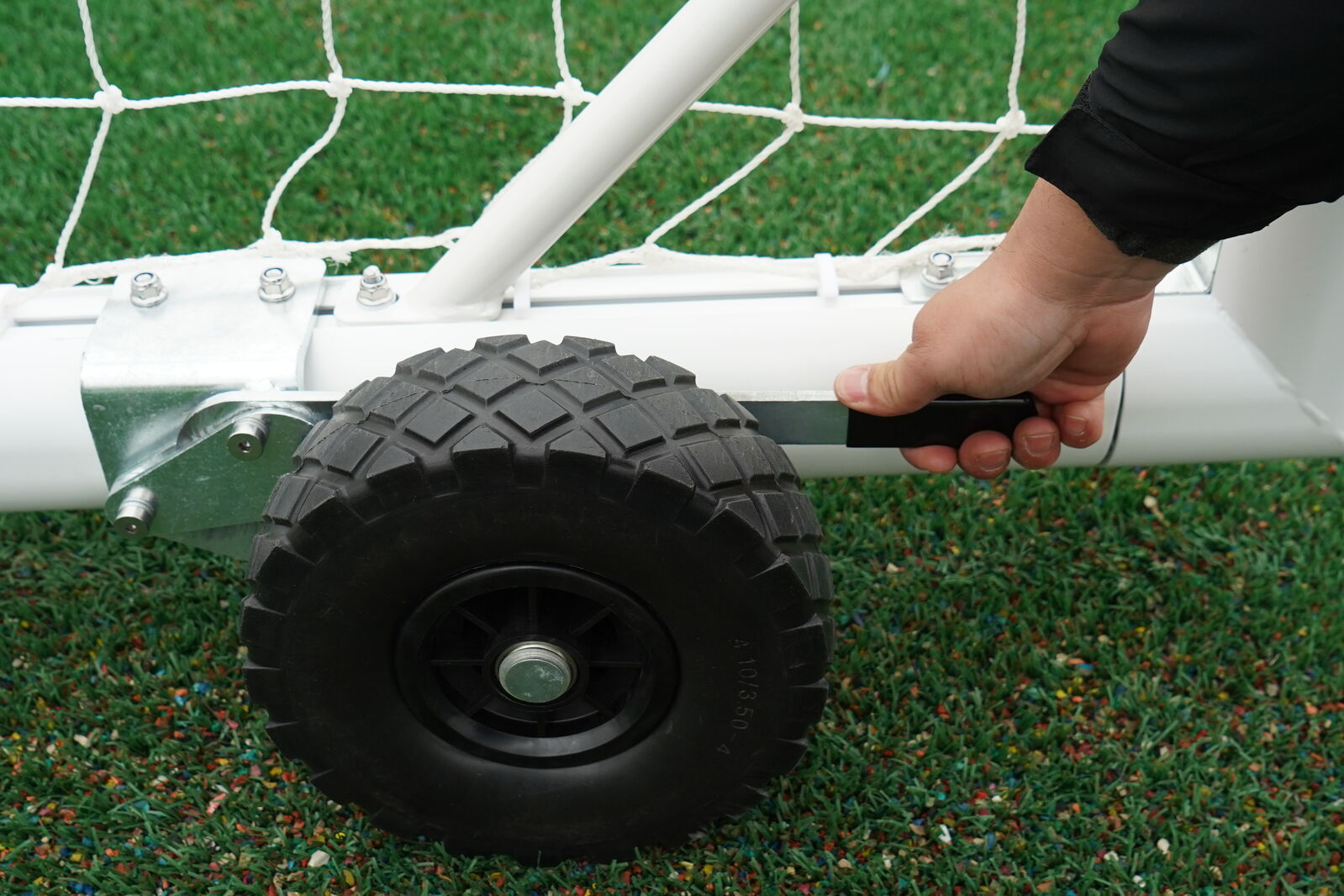 Cazna Gold Freestanding Soccer / Rugby Combo Goal