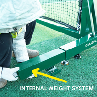 Cazna 360 Portable Tennis Posts