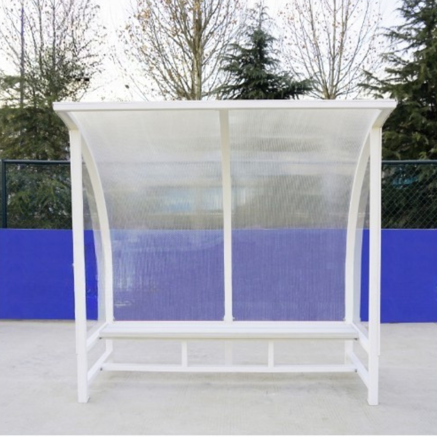 Cazna Bench Shelter [Shelter Length & Seats:: 4m Shelter | 8 Seats]
