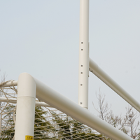 Cazna Gold Freestanding Soccer / Rugby Combo Goal